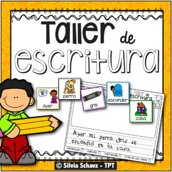 Preview of Taller de escritura creativa en español / Creative Writing Station in Spanish
