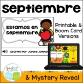 Septiembre Spanish Back to School Print & Boom Card Reader