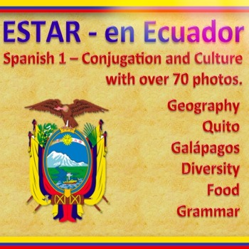 Preview of Estar: En Ecuador - Grammar in the Context of Culture