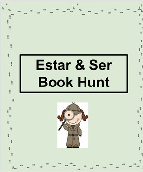 Preview of Estar & Ser Book Hunt