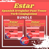 Estar - Spanish Irregular Past Tense Verb Conjugation Bundle