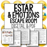 Estar and Emotions Spanish Escape Room printable and digital