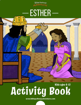 Preview of Esther Activity Book and Lesson Plans