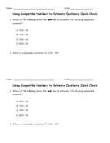 Estimate Quotients (2-Digit Divisors) using Compatible Num