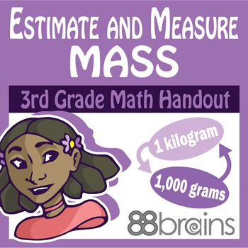 Preview of Estimate and Measure Mass pgs. 23 - 25 (CCSS)