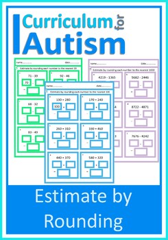 Estimate by Rounding Autism Special Education by Curriculum For Autism