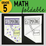Math Doodle - Estimating Decimals ~ INB Foldable Notes ~