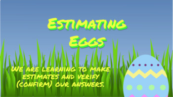 Preview of Estimating Easter Eggs