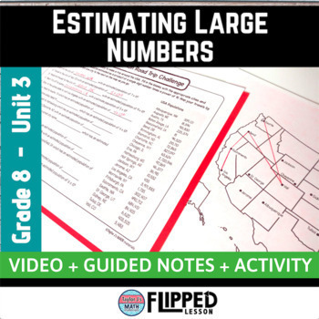Preview of Estimating Large Numbers Lesson