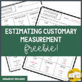 Estimating Measurement FREEBIE: Customary Weight