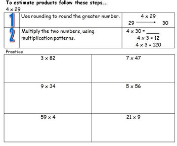 Preview of Estimating Products