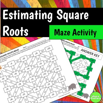 Preview of Estimating Square Roots Maze Activity
