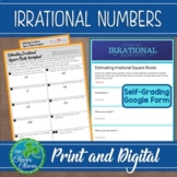 Estimating Square Roots of Irrational Numbers - Print and 