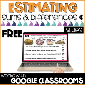 Preview of Estimating Sums & Differences Freebie