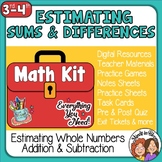 Estimating Sums and Differences Rounding Practice with Est