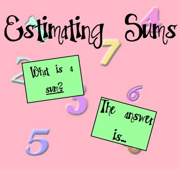 Preview of Estimating Sums and Differences
