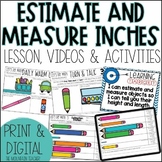 Estimating and Measuring INCHES Activities with Lesson Pla