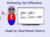 Estimating the Difference Smartboard Math Lesson