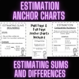 Estimation Anchor Charts (Estimating Sums and Differences)