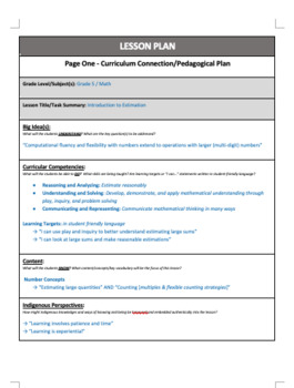 Preview of Estimation Introduction - Fifth Grade Focused !