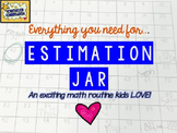 Estimation Jar . A number sense building math routine kids LOVE!