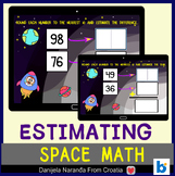 Estimation Sums and Differences 2 Digit Numbers Space MATH