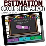 Estimation in Centimeters Inches or Feet | Google Slides M