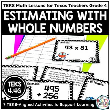 Preview of Estimation Strategies & Rounding- 4th Grade Math Review and Practice Activities