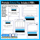 Estonia Flag Activity | Estonian Flag Craft Differentiated