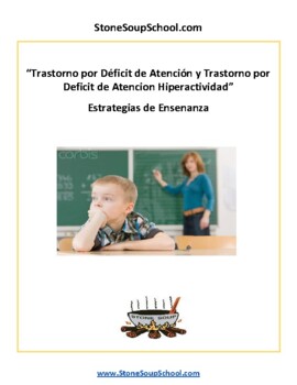 Preview of Estrategias de  Esenanza por ADD / ADHD