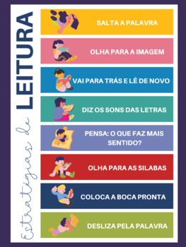 Preview of Estratégias de leitura | Reading Strategies in Portuguese