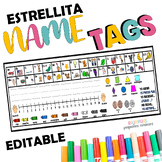 Estrellita name tags/ Spanish name tags