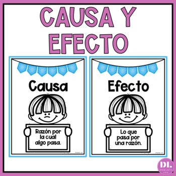 Preview of Estructura de Texto Causa y Efecto | Text Structure Cause and Effect Spanish