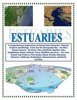 Estuaries: FULL VERSION: Biology, Earth Sci, Geography (One of a KIND!)