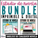 Estudio cualquier novela | Print and Digital BUNDLE