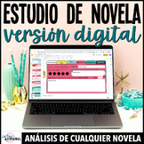 Estudio para cualquier novela DIGITAL Spanish Novel Study 