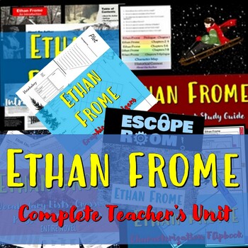 Preview of Ethan Frome Complete Teacher's Unit