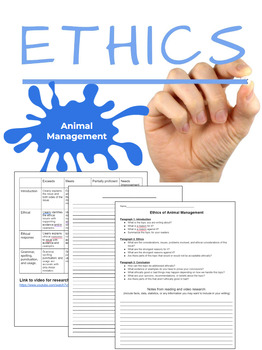 Preview of Ethics Essay: Animal Management