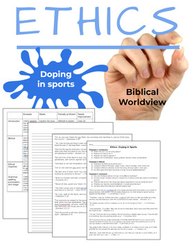 Preview of Ethics Essay: Doping in Sports Biblical Worldview