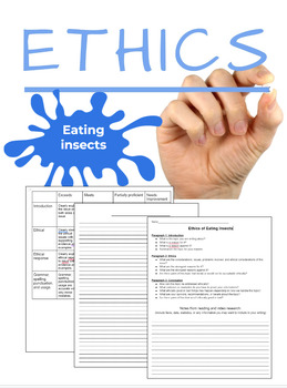 Preview of Ethics Essay: Eating Insects