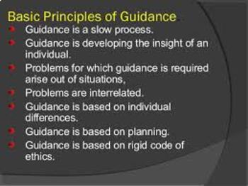 Preview of Guidance and Counseling: Ethics and Principles