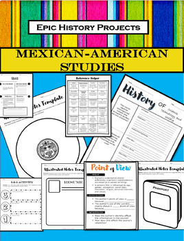 Preview of Ethnic Studies: Mexican American Studies - Mini Lessons and Notes