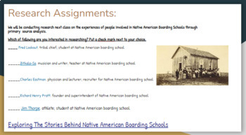 Preview of Ethnic Studies Unit 1, Day 2: Indian Boarding Schools