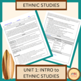 Ethnic Studies Unit 1 Introduction to Ethnic Studies