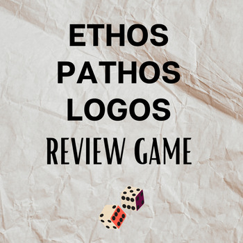 Preview of Ethos Pathos Logos Board Game Free Secondary Resource