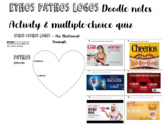 Ethos Pathos Logos Doodle Notes, Activity, Mini quiz