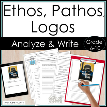 Preview of Persuasive Argumentative Rhetoric Using Ethos, Pathos, and Logos