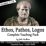 Ethos, Pathos, Logos: Persuasive/Rhetorical Appeals Lesson