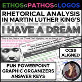 Ethos, Pathos, Logos Rhetorical Analysis of MLK's "I Have 