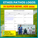 Ethos Pathos Logos Worksheet Superbowl Commercials, Fun ac